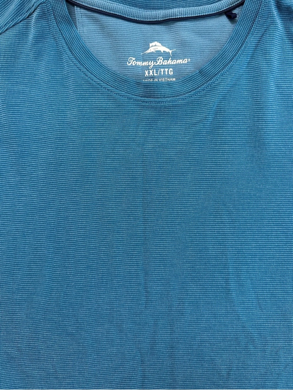 Tommy Bahama Blue Short Sleeve T-Shirt Men’s Size XXL - Picture 16 of 16